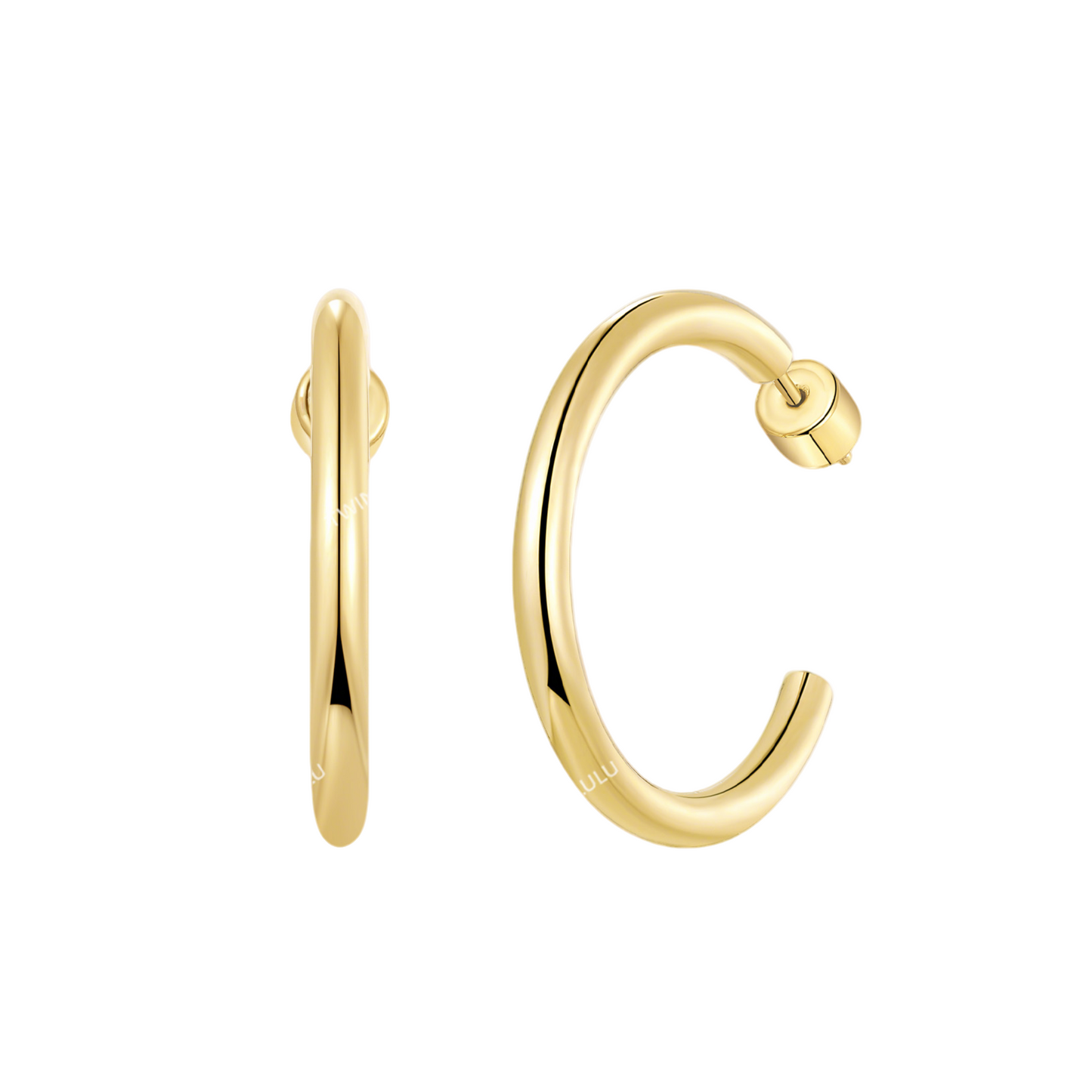 Minimalist Hoop Earrings - Rose Gold, Gold & Silver | Perfect for Daily Commute | TSL1260