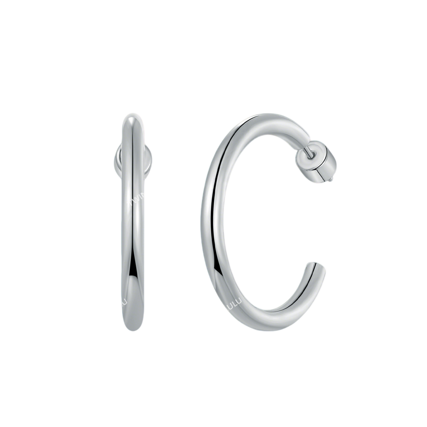 Minimalist Hoop Earrings - Rose Gold, Gold & Silver | Perfect for Daily Commute | TSL1260