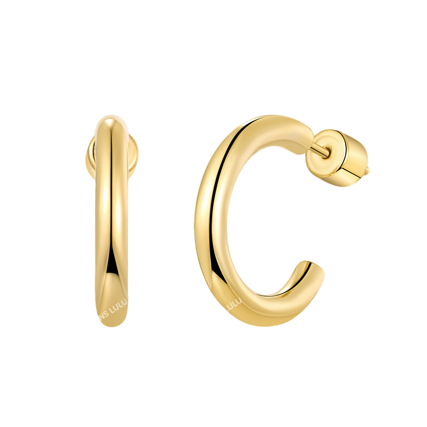 Minimalist Hoop Earrings - Rose Gold, Gold & Silver | Perfect for Daily Commute | TSL1260